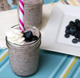 Blueberry Banana Bread Smoothie