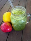Apple and Peanut Butter Green Smoothie